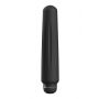 Delia - ABS Bullet With Sleeve - 10-Speeds - Black - 5