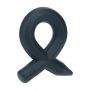 Pierścień erekcyjny silikonowy Levelz czarny 8 cm - 6