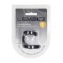 Pierścień erekcyjny dwupętlowy silikonowy Levelz czarny 4cm - 5