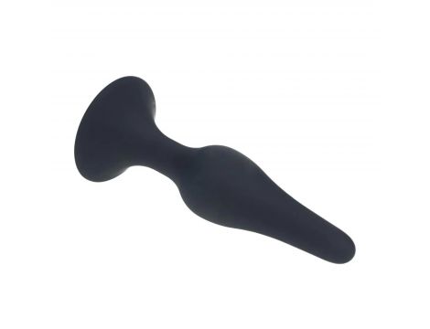Smukły korek analny Levelz Level 2 silikonowy czarny S - 5