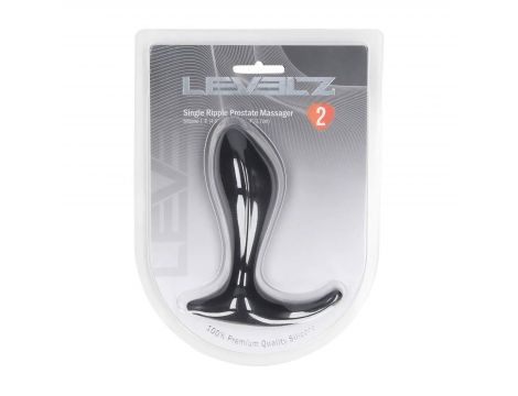 Masażer prostaty silikonowy Levelz Level 2 czarny 11,8 cm - 6