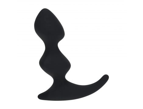 Masażer prostaty silikonowy Levelz Level 2 czarny 12 cm - 2