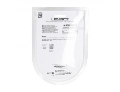 Masażer prostaty silikonowy Levelz Level 2 czarny 12 cm