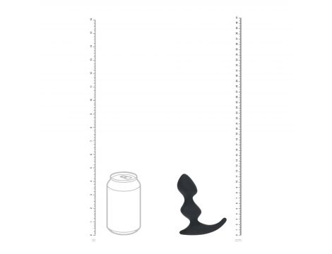 Masażer prostaty silikonowy Levelz Level 2 czarny 12 cm - 5