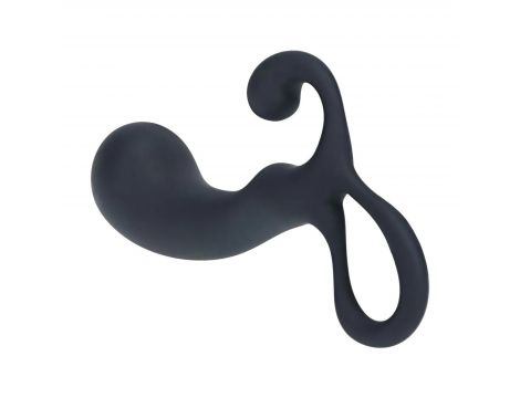 Masażer prostaty silikonowy Levelz S czarny 11 cm - 3