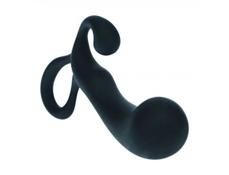 Masażer prostaty silikonowy Levelz S czarny 11 cm - 2