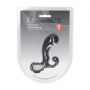 Masażer prostaty silikonowy Levelz S czarny 11 cm - 2