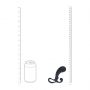 Masażer prostaty silikonowy Levelz S czarny 11 cm - 7