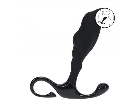 Masażer prostaty silikonowy Levelz S czarny 10 cm