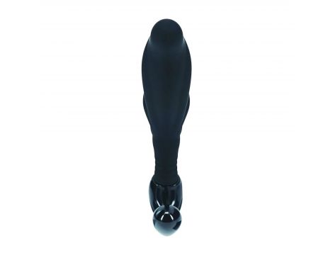Masażer prostaty silikonowy Levelz S czarny 10 cm - 4
