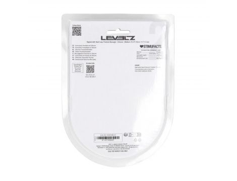 Masażer prostaty silikonowy Levelz 2 M czarny 11 cm - 5