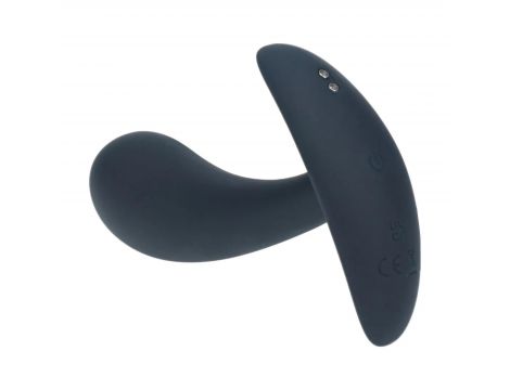 Masażer prostaty wibrujący silikonowy Levelz M czarny 12,5cm - 4