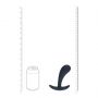 Masażer prostaty wibrujący silikonowy Levelz M czarny 12,5cm - 7