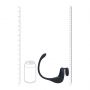 Dual Motor Silicone Cockring with Prostate Stimulator - Black - 8