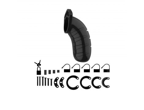 Klatka czystości ManCage czarna 11,5 cm - 3