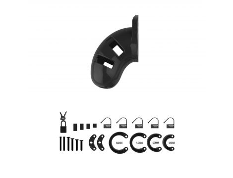 Klatka czystości ManCage Model 13 czarna 9 cm - 5