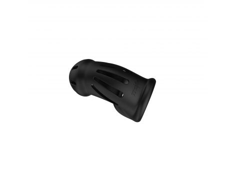 Pas cnoty silikonowy ultra miękki ManCage Model 27 czarny - 2