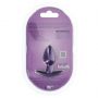 Smooth Silicone Anal Plug - Small - 2.6 / 6,5 cm - Metallic Purple - 4