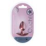 Smooth Silicone Anal Plug - Small - 2.6 / 6,5 cm - Rose Gold - 2
