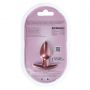 Smooth Silicone Anal Plug - Small - 2.6 / 6,5 cm - Rose Gold - 4