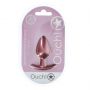 Smooth Silicone Anal Plug - Medium - 3.1 / 7,9 cm - Rose Gold - 3