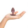 Smooth Silicone Anal Plug - Medium - 3.1 / 7,9 cm - Rose Gold - 5