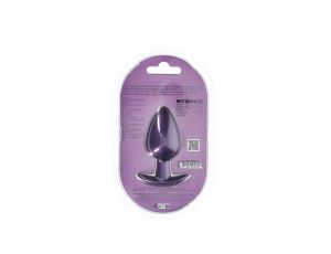 Smooth Silicone Anal Plug - Large - 3.5