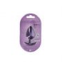 Smooth Silicone Anal Plug - Large - 3.5" / 8,9 cm - Metallic Purple - 2