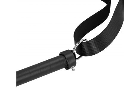 Uprząż BDSM Ouch! regulowana czarna 32 cm - 9