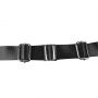 Uprząż BDSM Ouch! regulowana czarna 32 cm - 7