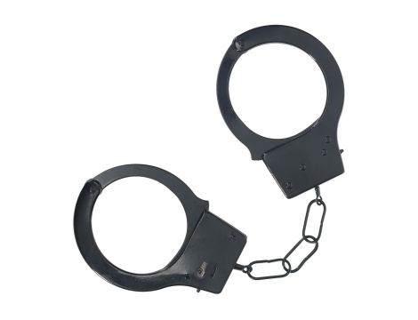 Kajdanki metalowe Ouch! czarne 24,2 cm