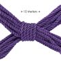 Lina bondage Ouch fioletowa 10 m - 3