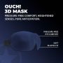 Opaska na oczy 3D Ouch granatowa - 4