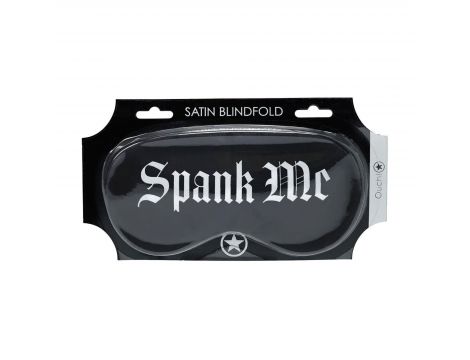 Opaska na oczy satynowa Ouch! Spank Me - 3