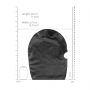 Maska z otworem na usta Ouch! poliestrowa 20 cm - 8