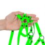 Full Body Harness - GitD - Neon Green/Black - S/M - 2