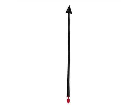Korek analny silikonowy Devil's Tail Ouch! czerwony