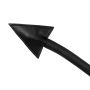 Korek analny silikonowy Devil's Tail Ouch! czerwony - 5