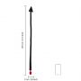 Korek analny silikonowy Devil's Tail Ouch! czerwony - 6