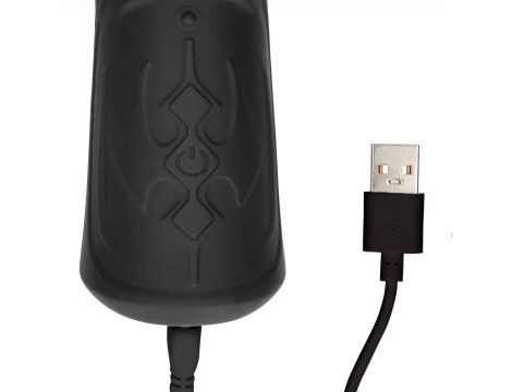 Wibrator punktu G Ouch ręczny silikonowy czarny USB - 9