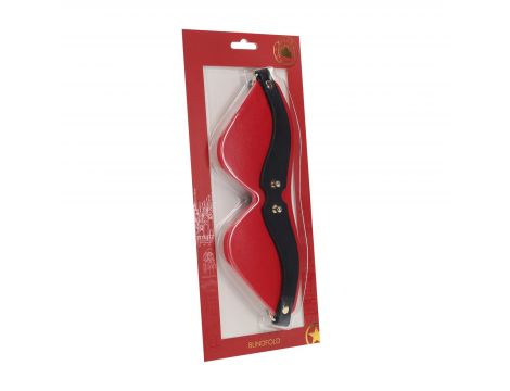 Opaska na oczy Milan Ouch czarno czerwona - 2
