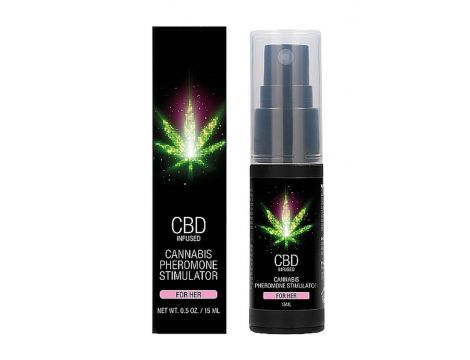 CBD Cannabis Pheromone Stimulator For Her - 15ml - 9