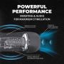 Masturbator ssąco wibracyjny Pumped SonicPull grafitowy 25 cm - 5