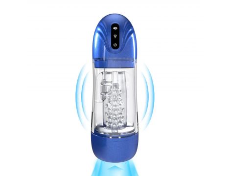 Pompka ssąca wibracyjna SonicPull Pumped niebieska 25 cm