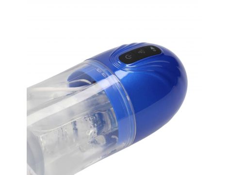 Pompka ssąca wibracyjna SonicPull Pumped niebieska 25 cm - 6