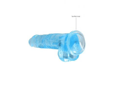 Realistic Dildo with Balls - 8""""/ 21 cm - 4