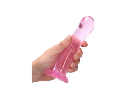 Dildo nerealistyczne RealRock z przyssawką 17 cm - 3
