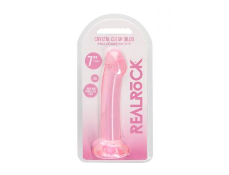Dildo nerealistyczne RealRock z przyssawką 17 cm