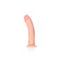 Dildo realistyczne zakrzywione RealRock z przyssawką 18 cm - 3