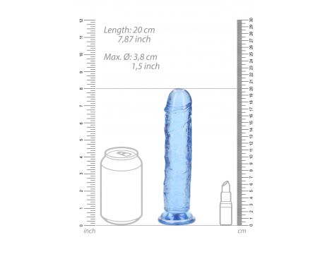 Dildo realistyczne RealRock z przyssawką 18 cm - 4